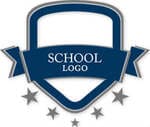 学校logo