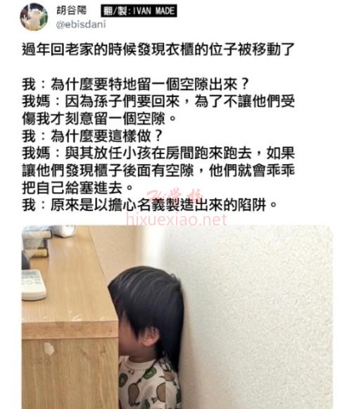 过年|阿公|阿嬷|老人|孙|金孙|宝贝|孙子|智慧|网络|梗图|衣柜|空隙|躲猫猫